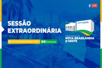 Câmara Municipal Convida para a 2ª Sessão Extraordinária 