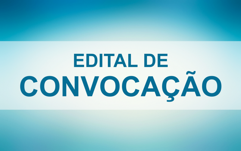 Edital de convocação 03/2022