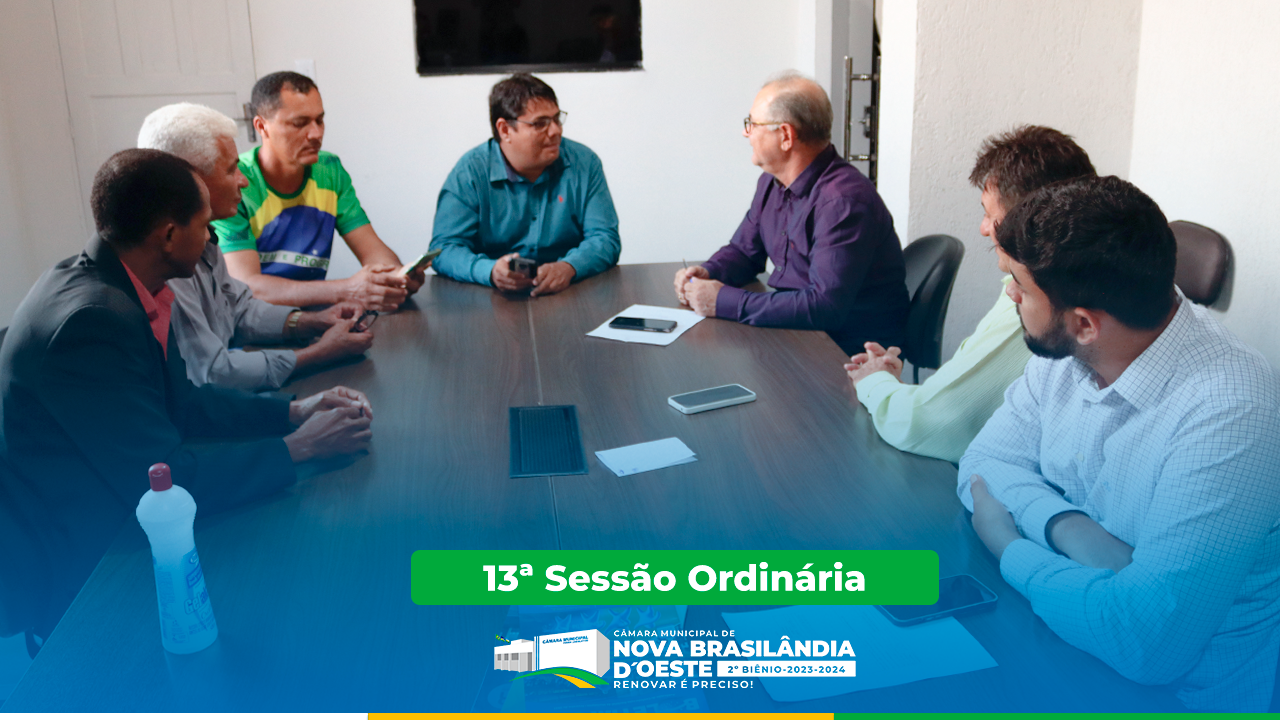 13ª Sessão Ordinária 2023